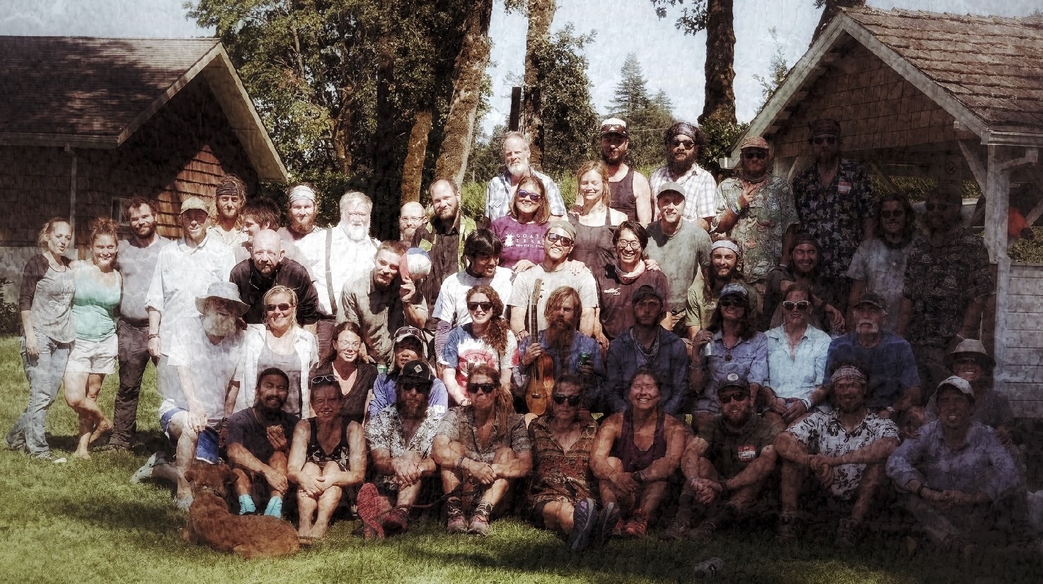 A Group Shot of the Hikers in Cascade Locks - Class of 2017